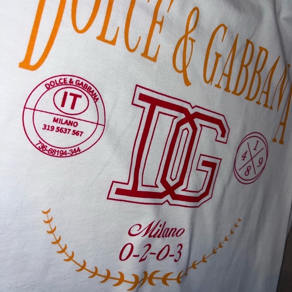 Men’s Dolce & Gabbana T Shirt Size Medium - Picture 3 of 5